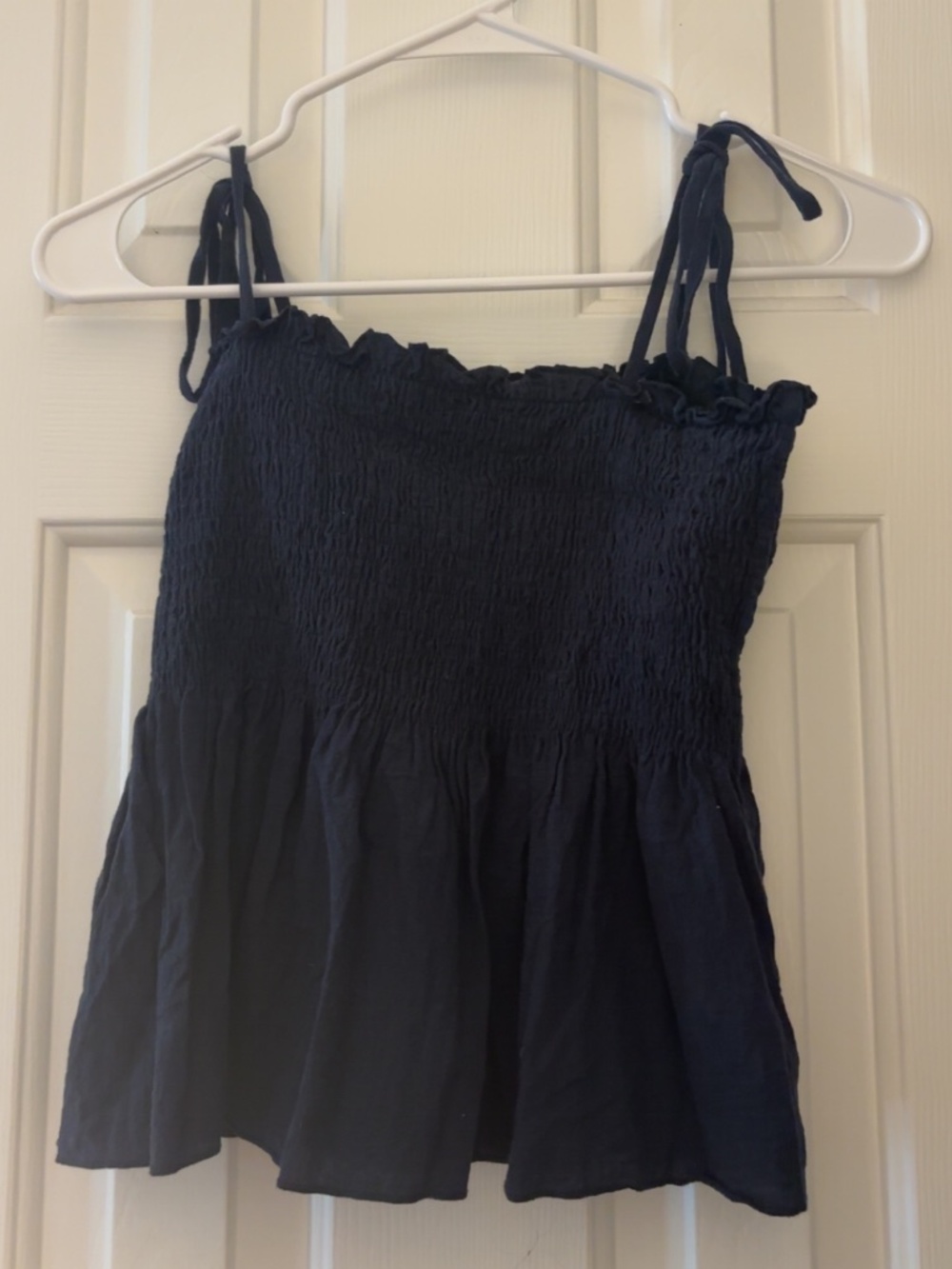 Navy Blue Shein Top